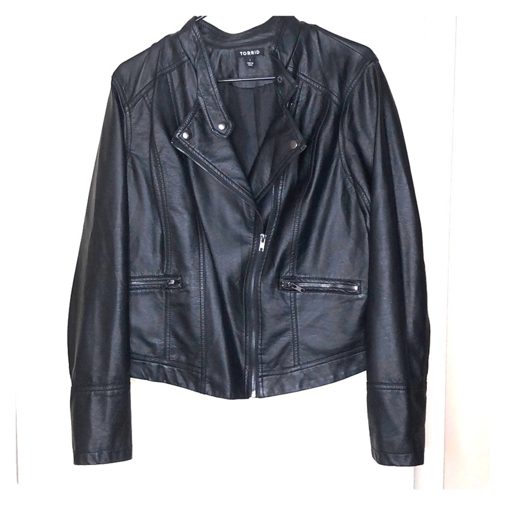 Torrid Moto Jacket Faux Leather